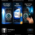 Ứng dụng đèn pin trên App Store