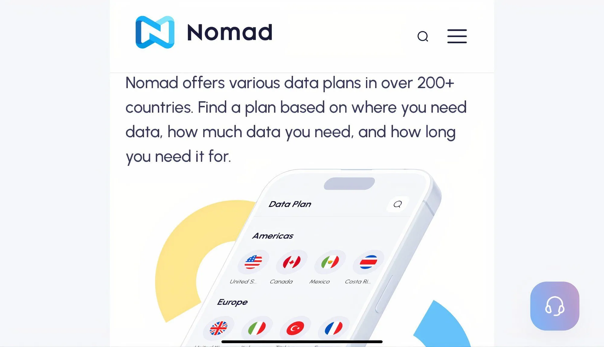 Ứng dụng Nomad hiển thị các gói cước eSIM ngắn hạn, tiết kiệm chi phí cho chuyến đi