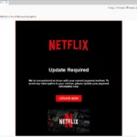 Ví dụ email lừa đảo phishing Netflix yêu cầu cập nhật phương thức thanh toán giả mạo