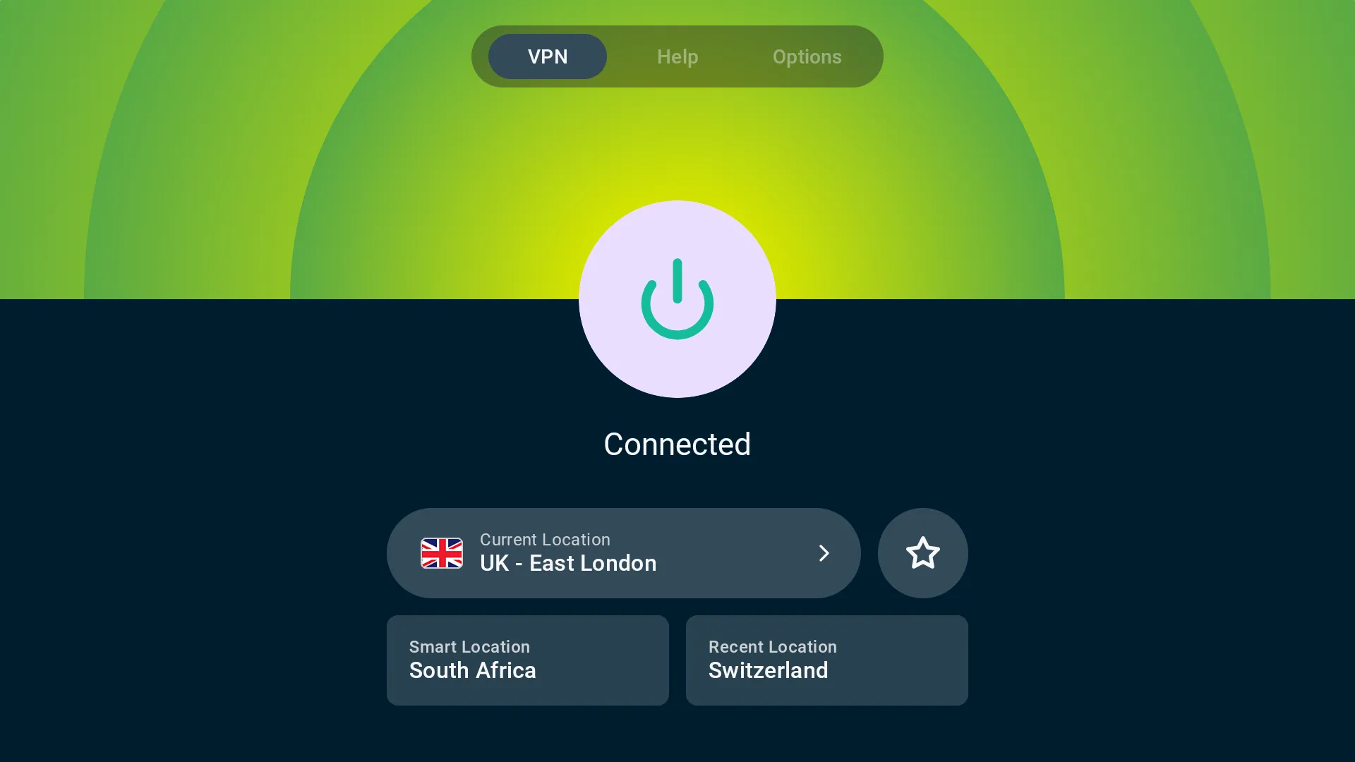 VPN Express kết nối trên TV