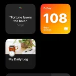 Widget Thời Gian Sử Dụng Màn Hình iPhone hiển thị tổng quan