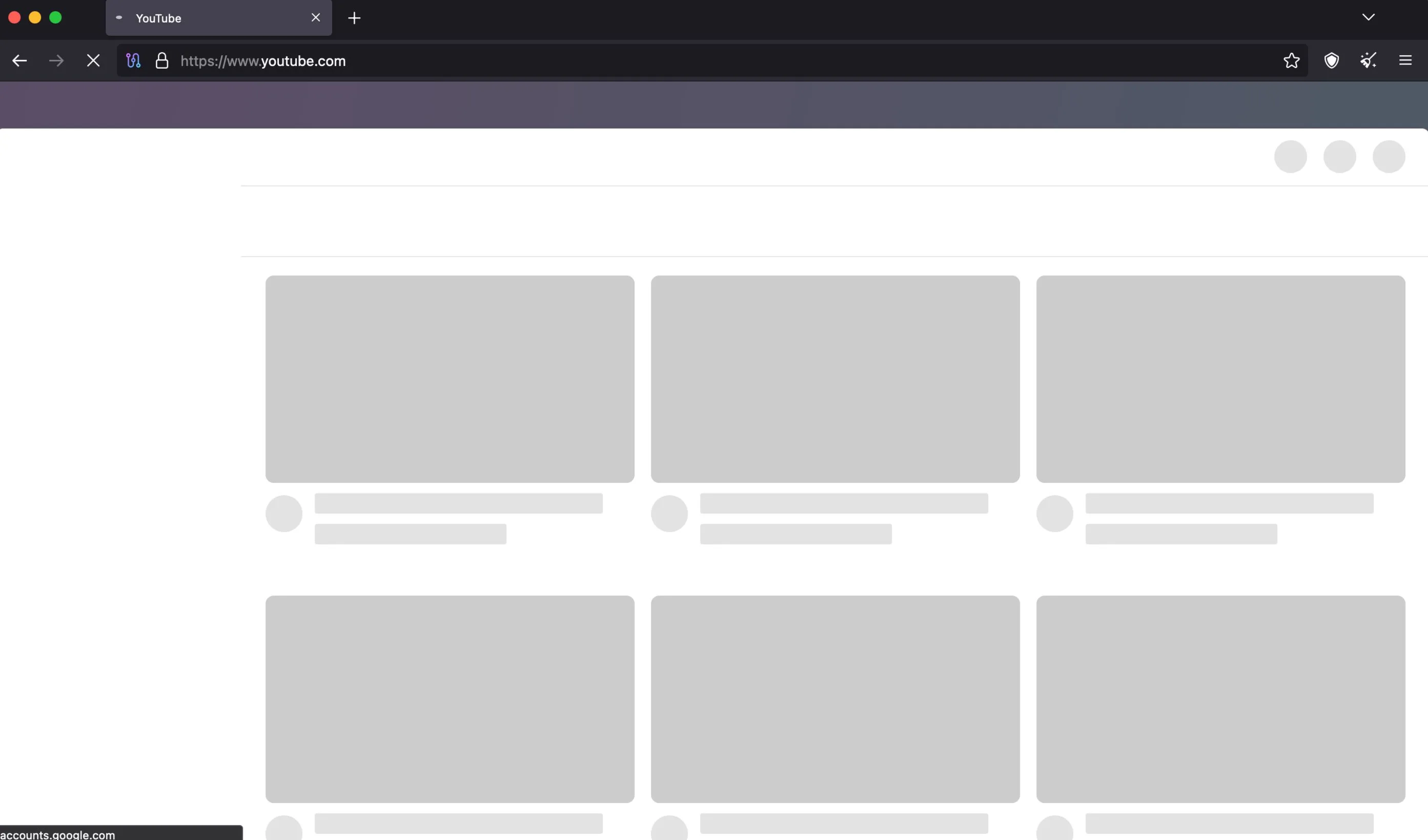 YouTube tải chậm trên Tor Browser